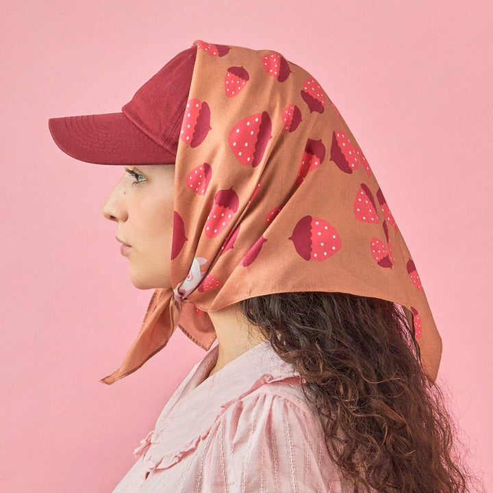 ALBINO SQUIRREL -  Cotton Silk Bandana
