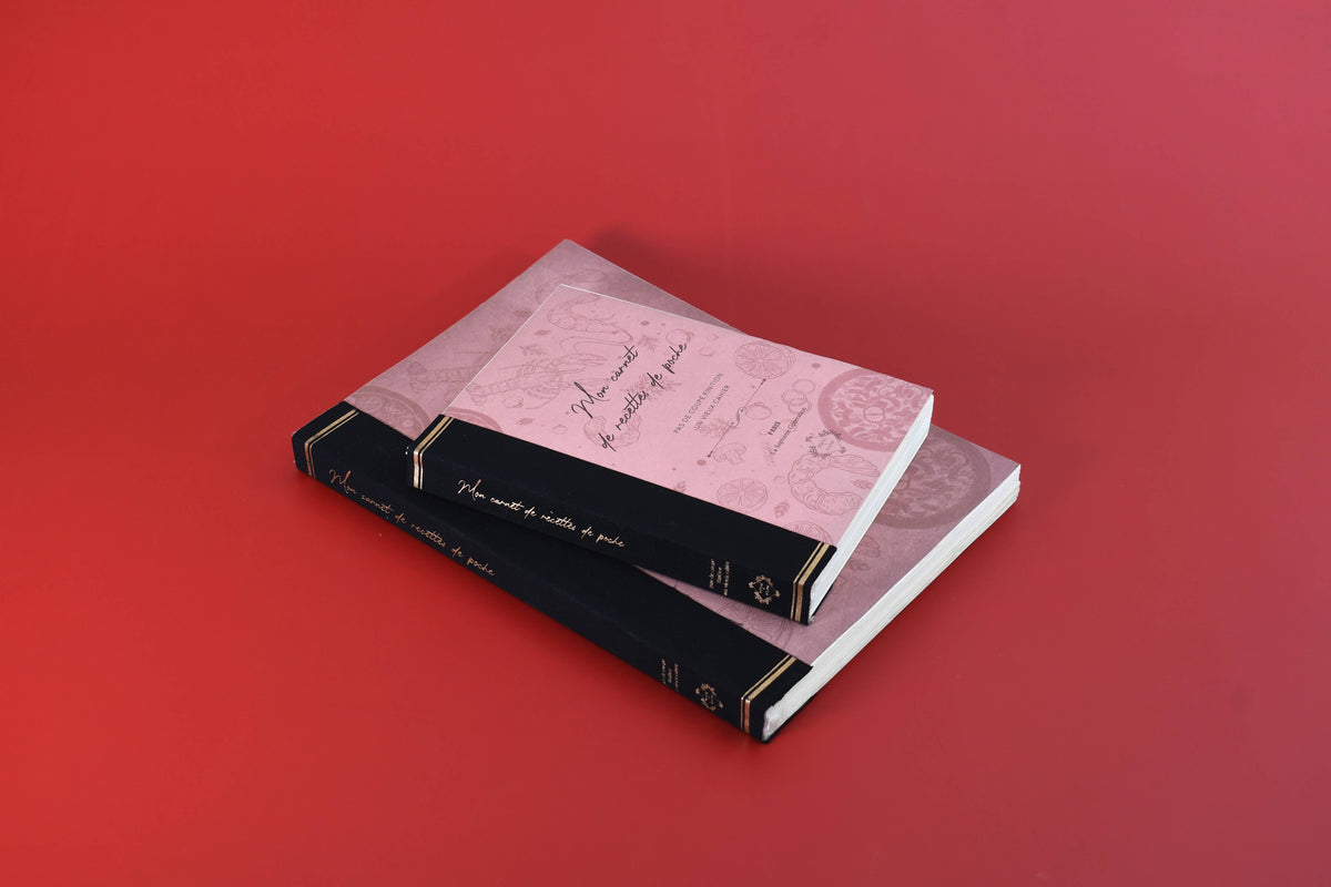 B6 Rough NoteBook: Gourmet | Vintage Style Journal 5