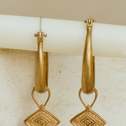 Kya Hoops - Brass