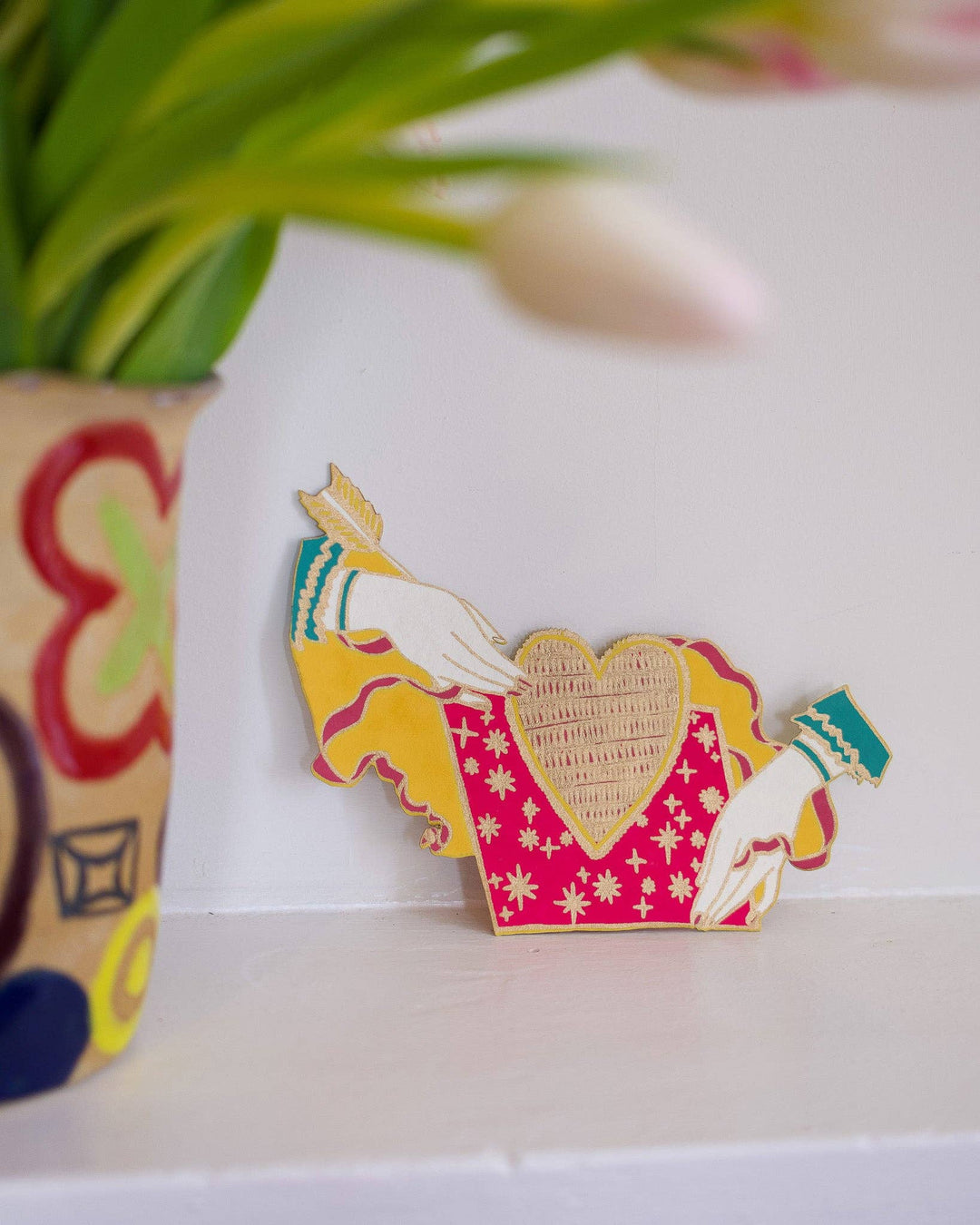 Heart and Hands Greeting Card