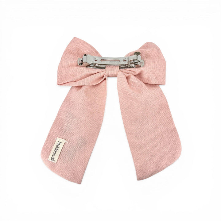 Cherry Blossom Hand Embroidered Hair Barrette