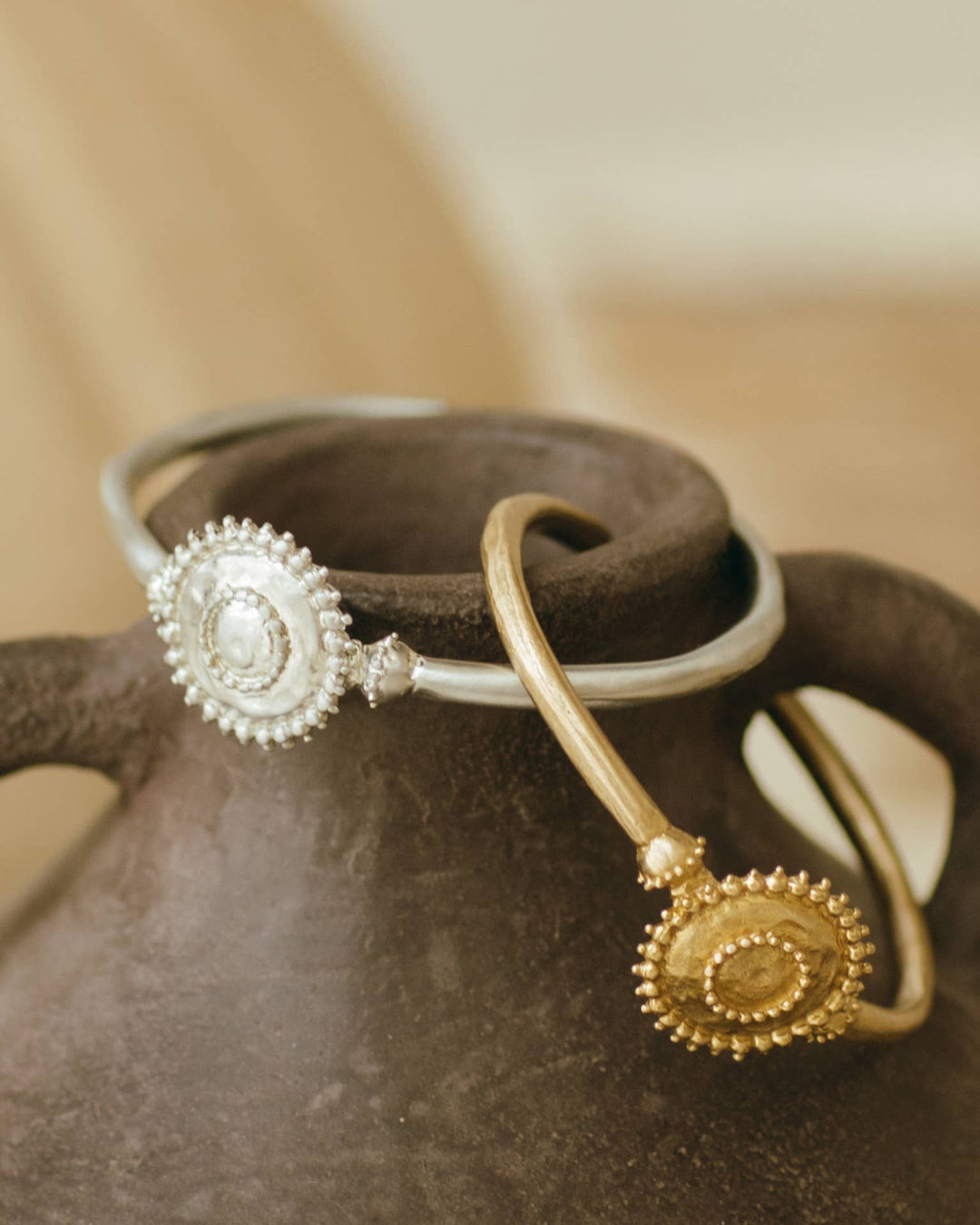 Kaavya Cuff - Brass