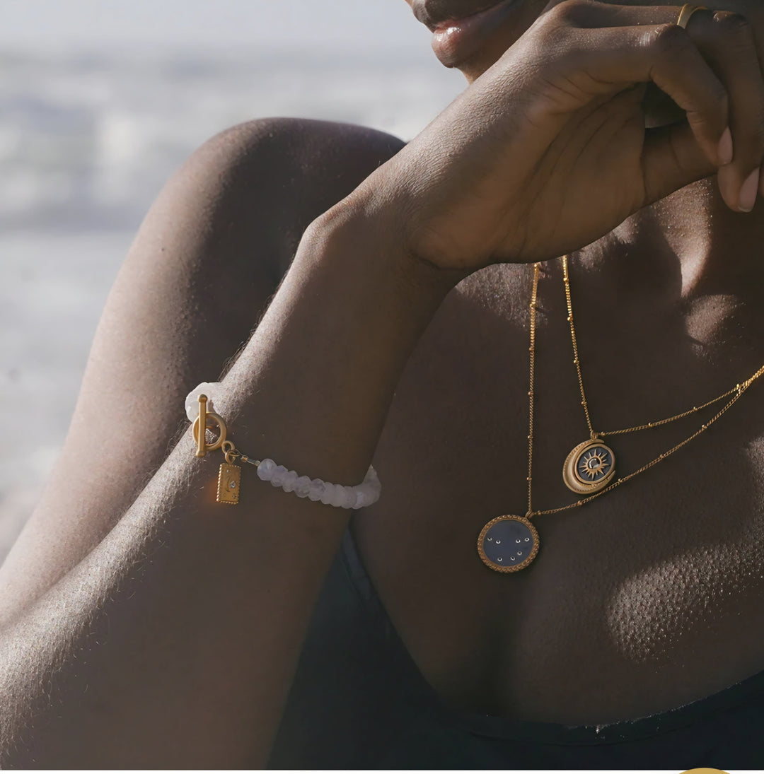 Divine Knowing Moonstone Bracelet