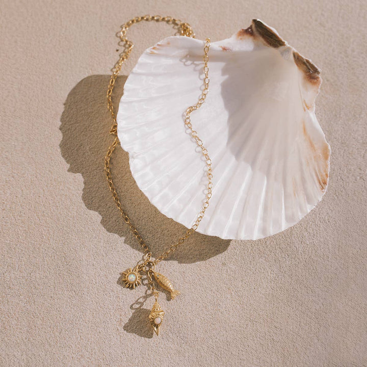 Ocean Charm Necklace