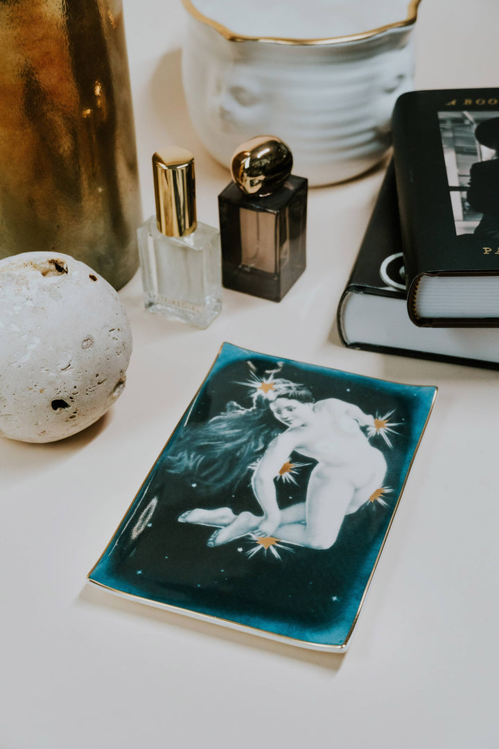 Star Lady Constellation Ceramic Tray