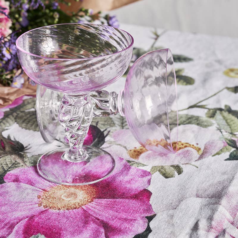 Rose flower garden European Linen Tablecloth