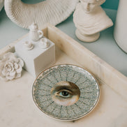 Secret Lover Female Round Ceramic Dish