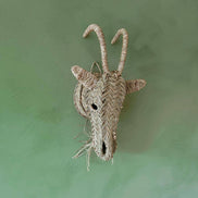 Woven Animal Head, Goat