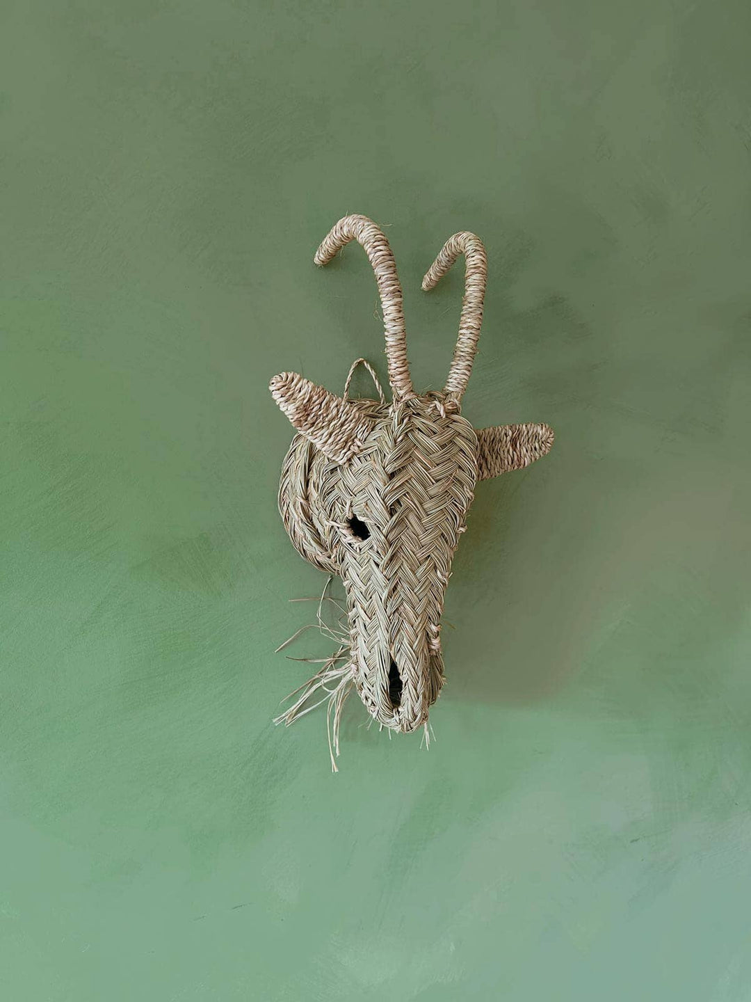 Woven Animal Head, Goat