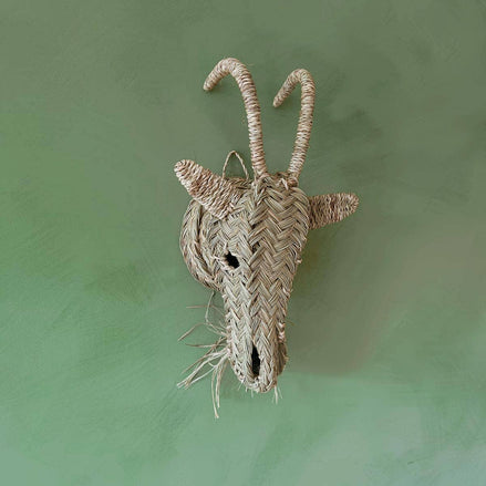 Woven Animal Head, Goat