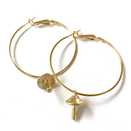 Vision Quest Hoop Earrings