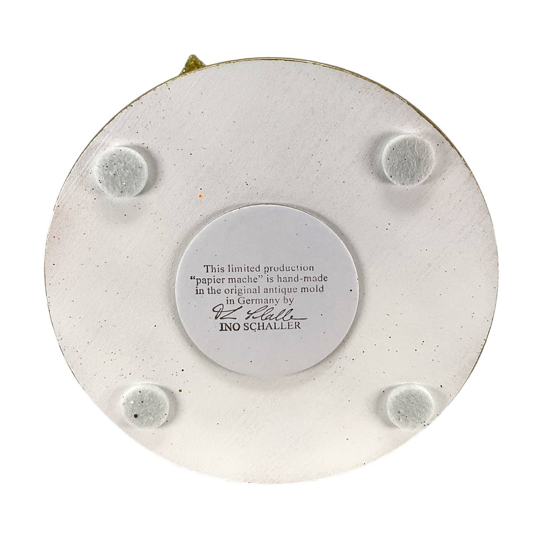 Ino Schaller - Forest Green Santa Large German Paper Mache