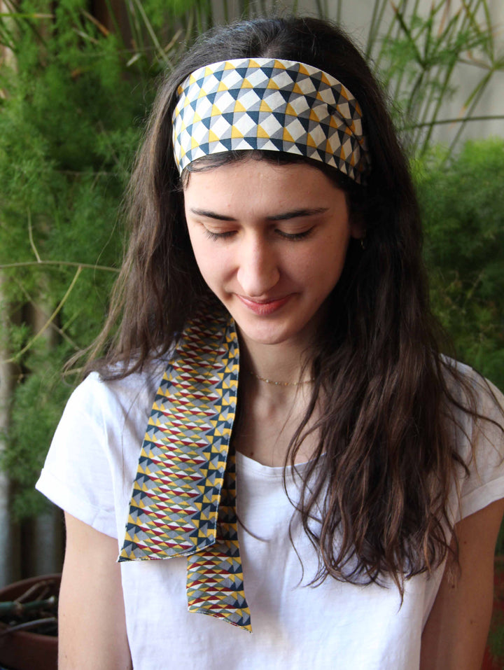 Yellow Berlingot Headband