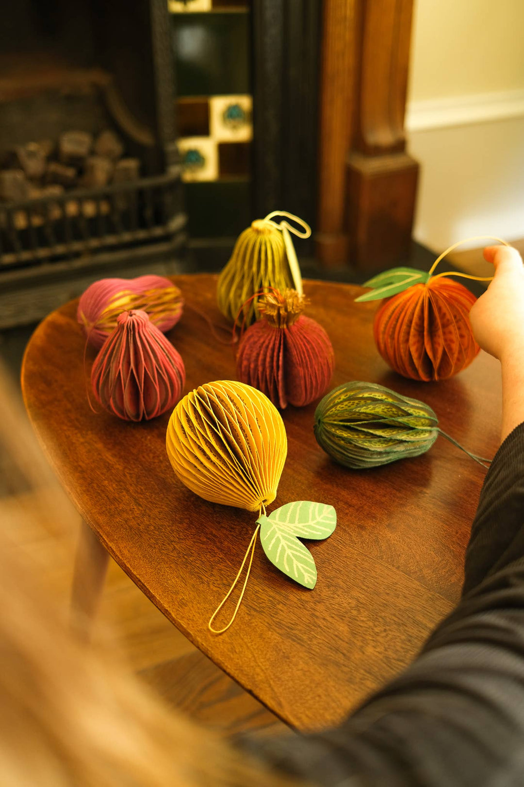 Lemon Honeycomb Ornament