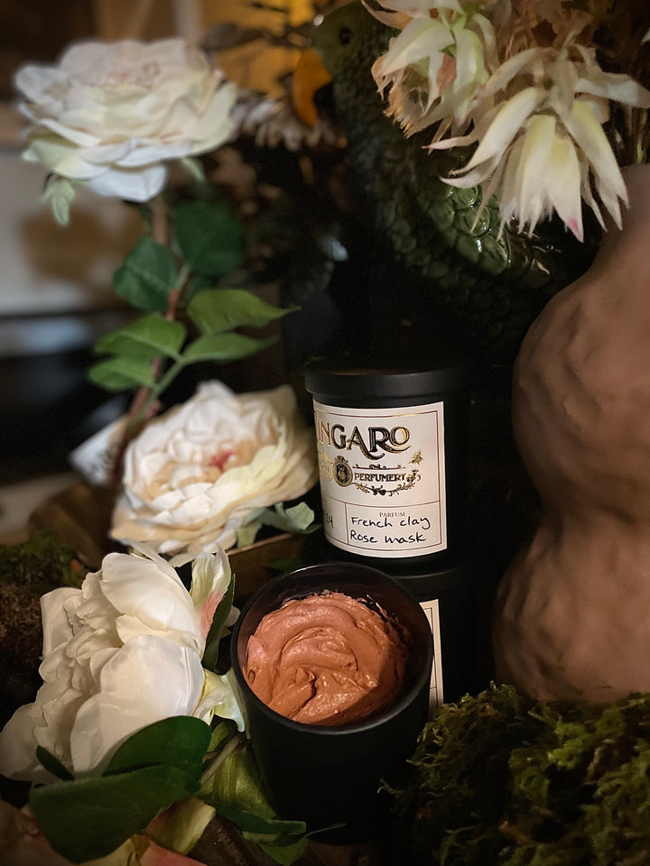 French Clay Rose Facial Mask