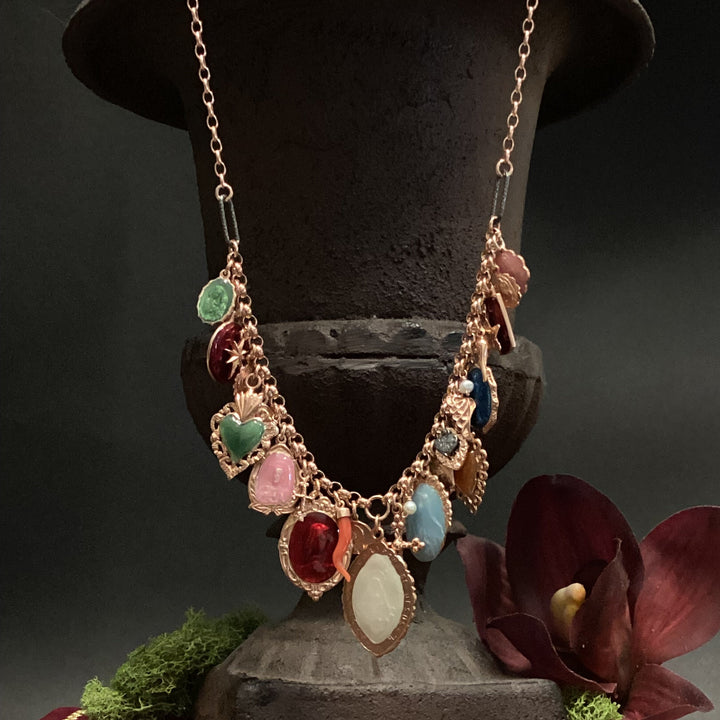 Italian Madonnas Icon Necklace