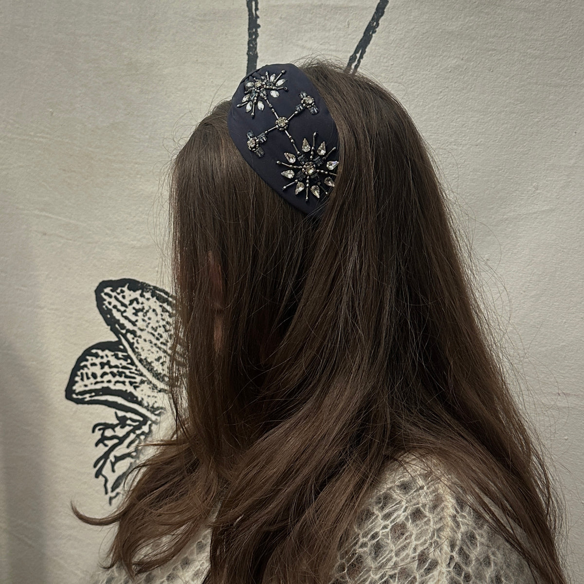 Silver Embellished Headband