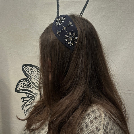 Silver Embellished Headband