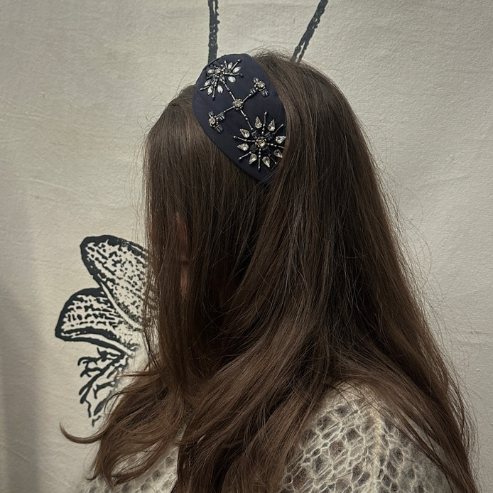 Silver Embellished Headband