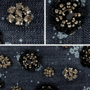 Denim Night Garden