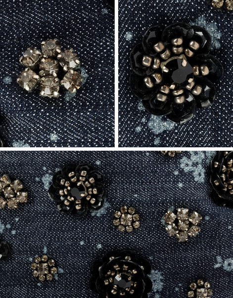 Denim Night Garden