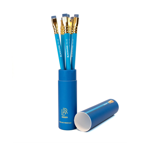Blackwing Red and Blue Pencils (set of 6)