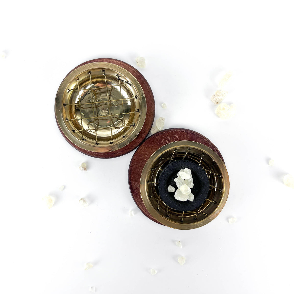 Brass Screen Charcoal Burner