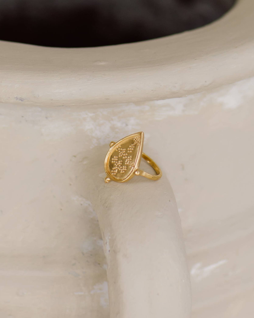 Nahla ring - 22k vermeil