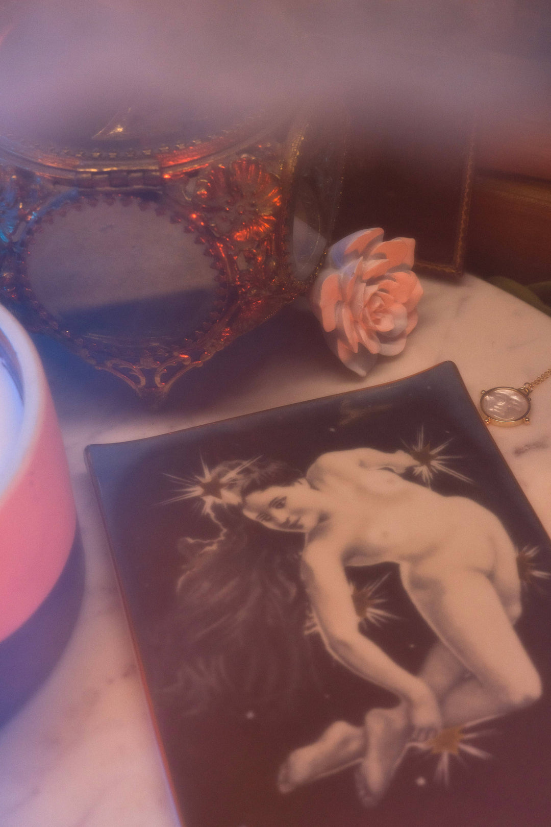 Star Lady Constellation Ceramic Tray