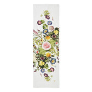 Flower Garden linen Table Runner