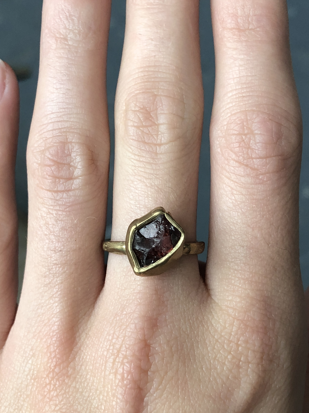 Guardian Ring - Garnet