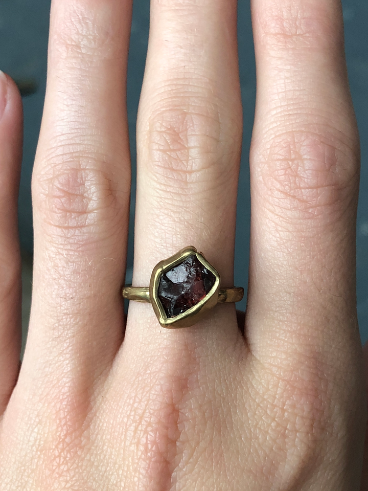 Guardian Ring - Garnet