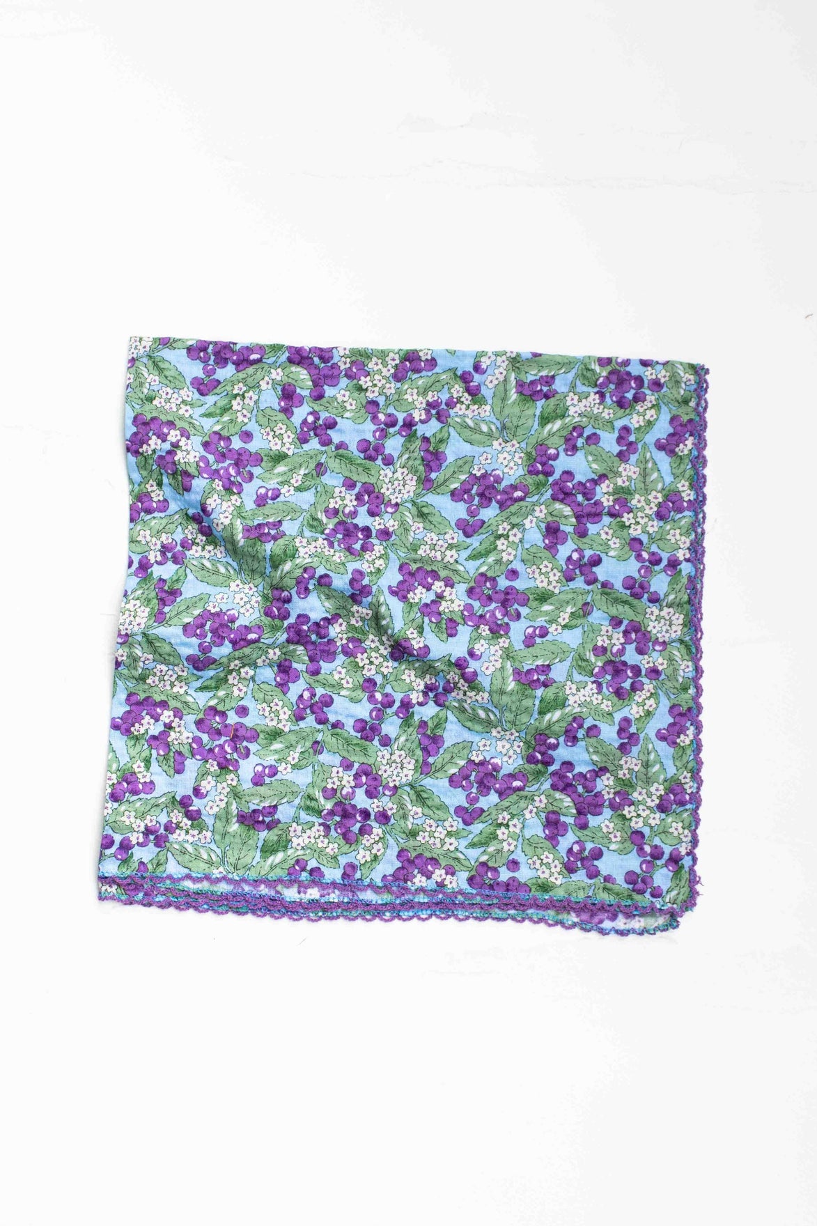 Scarf - Floral Berry Print