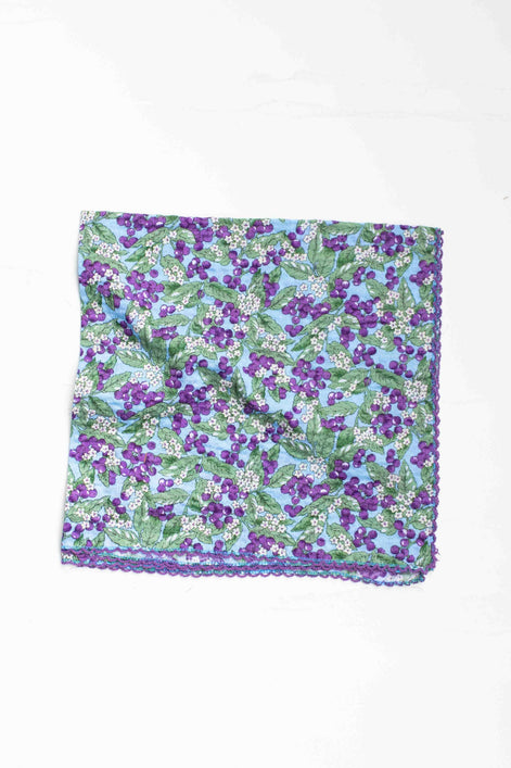 Scarf - Floral Berry Print
