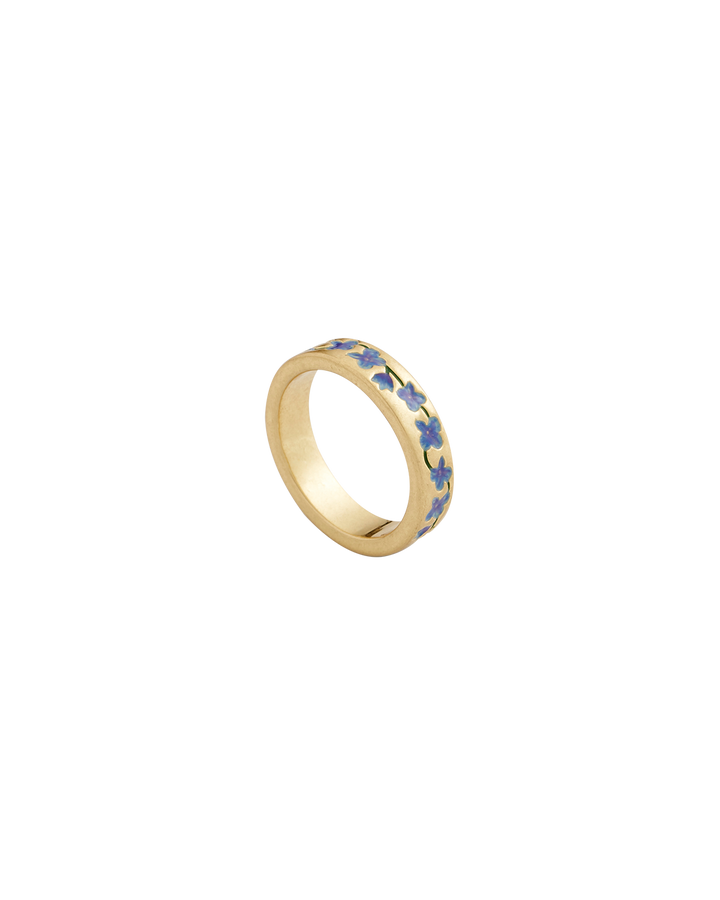 Blue Forget Me Not Ring