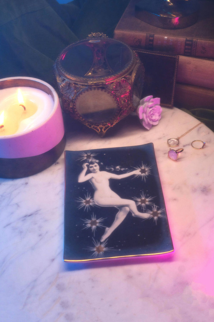 Star Lady Constellation Ceramic Tray