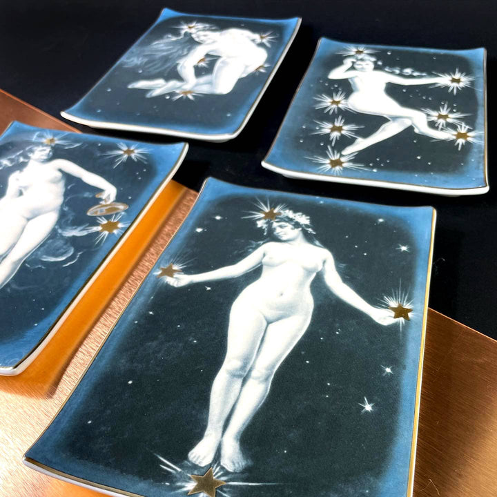 Star Lady Constellation Ceramic Tray