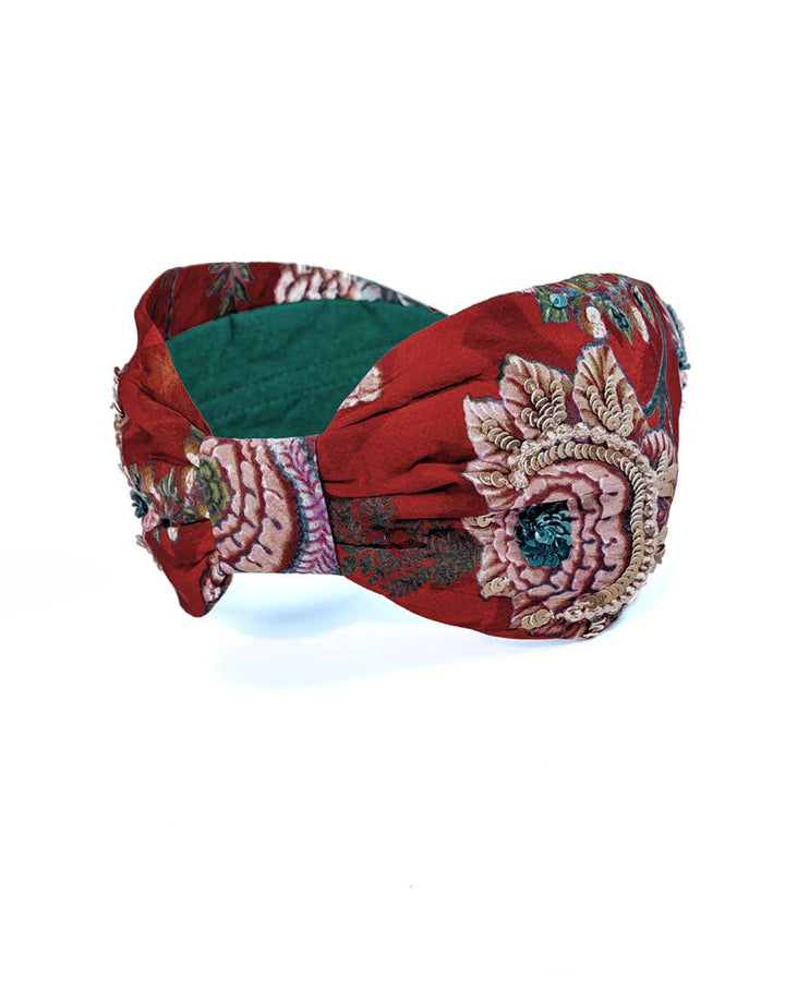 Scarlet Bloom Headband