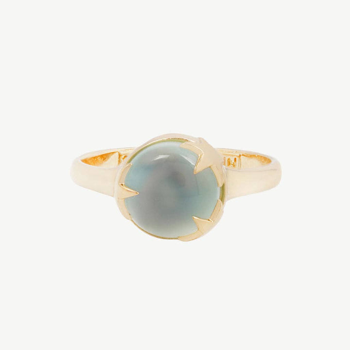 Under The Stars Ring in Chalcedony/Gold