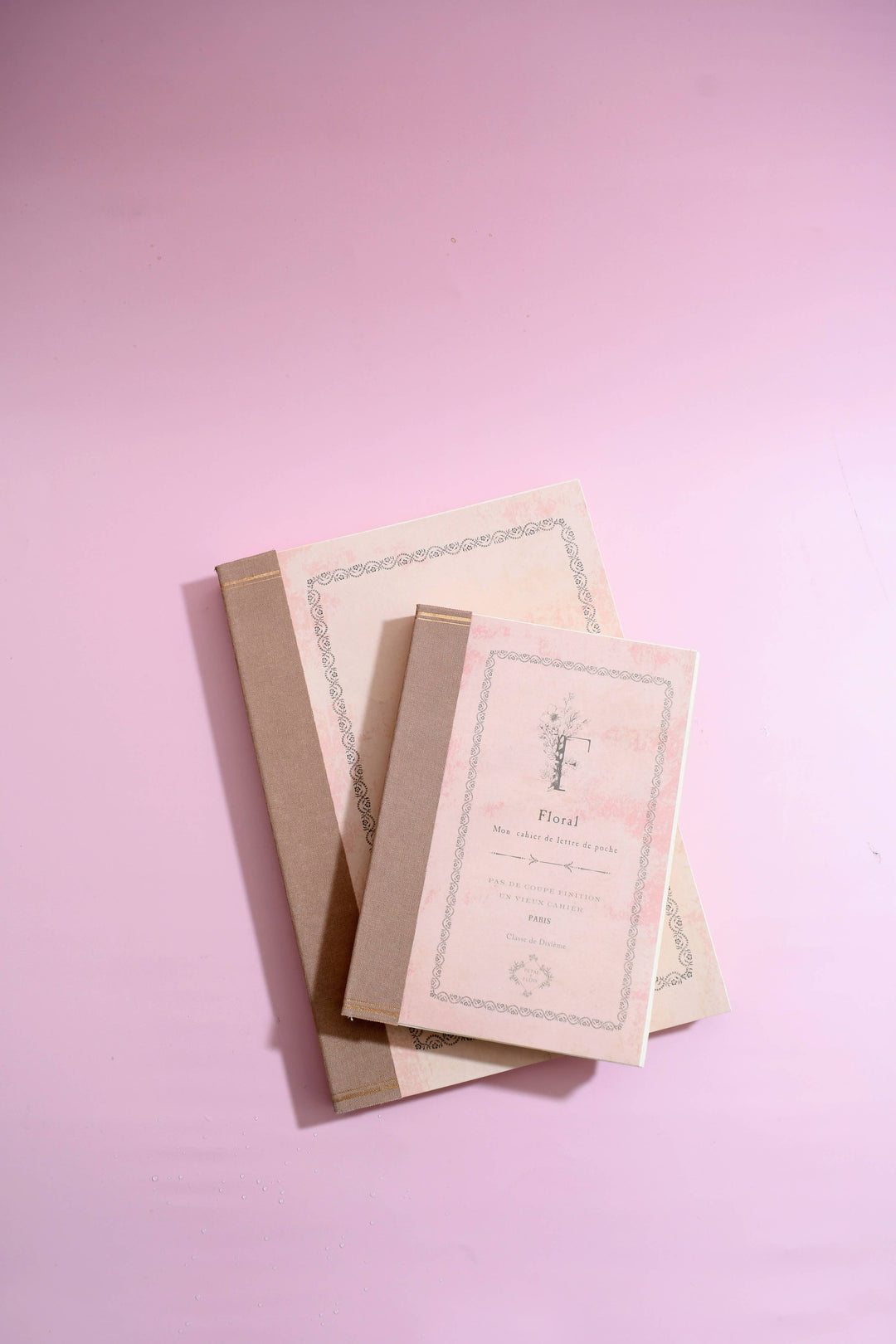 B5 Rough NoteBook: Floral | Vintage Style Journal 7"x10"