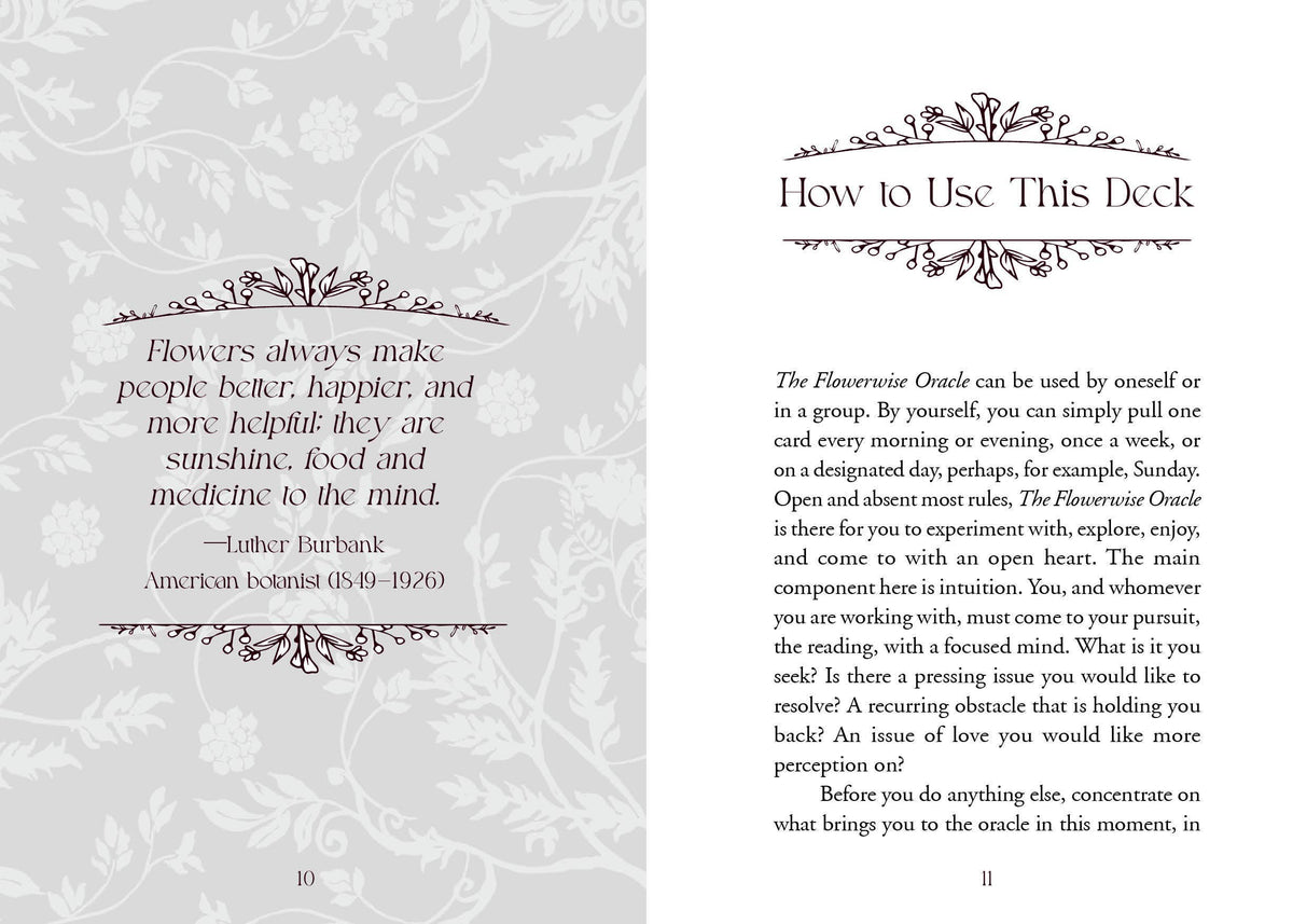 The Flowerwise Oracle