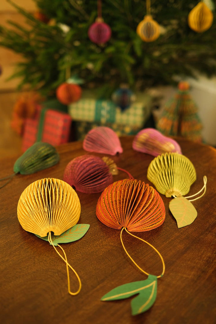 Lemon Honeycomb Ornament