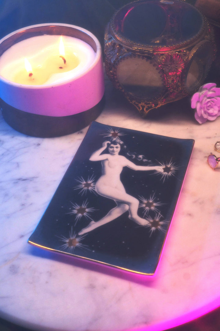 Star Lady Constellation Ceramic Tray