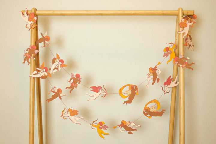 Cupid Sewn Garland for Valentine's Day