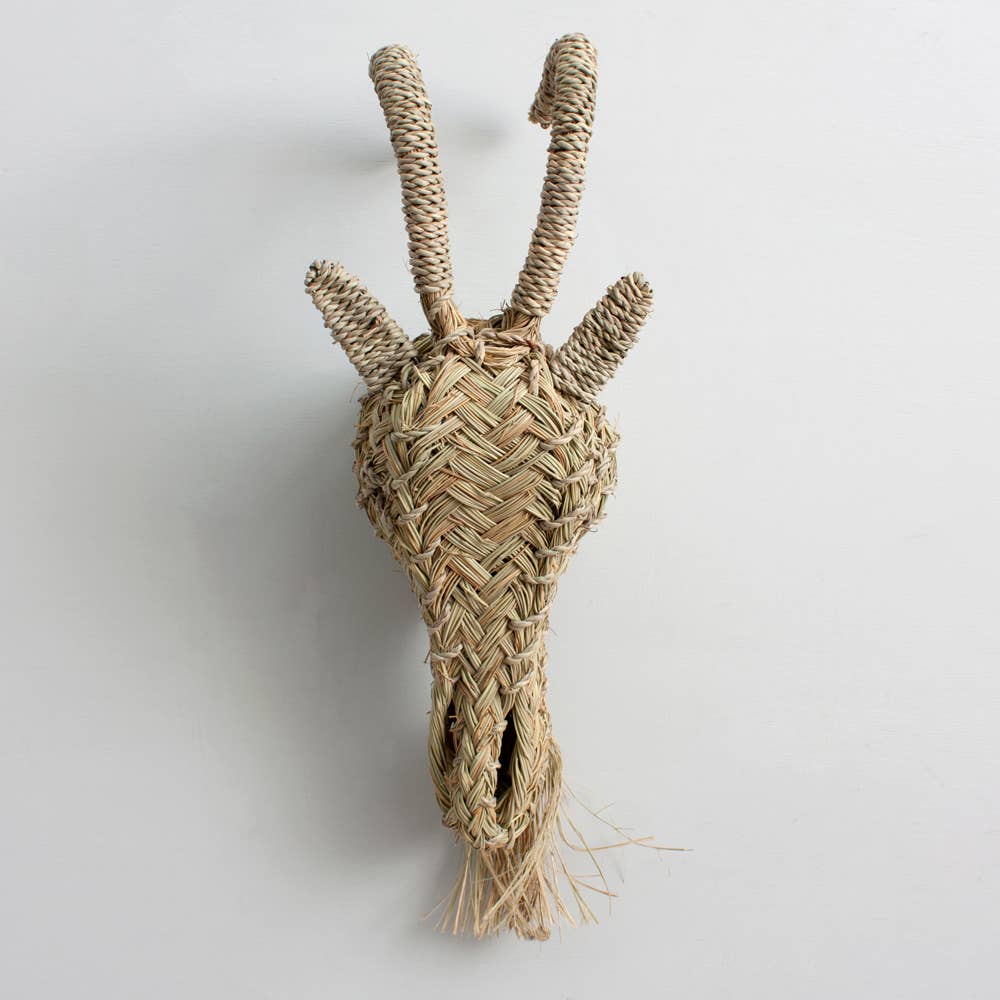 Woven Animal Head, Goat