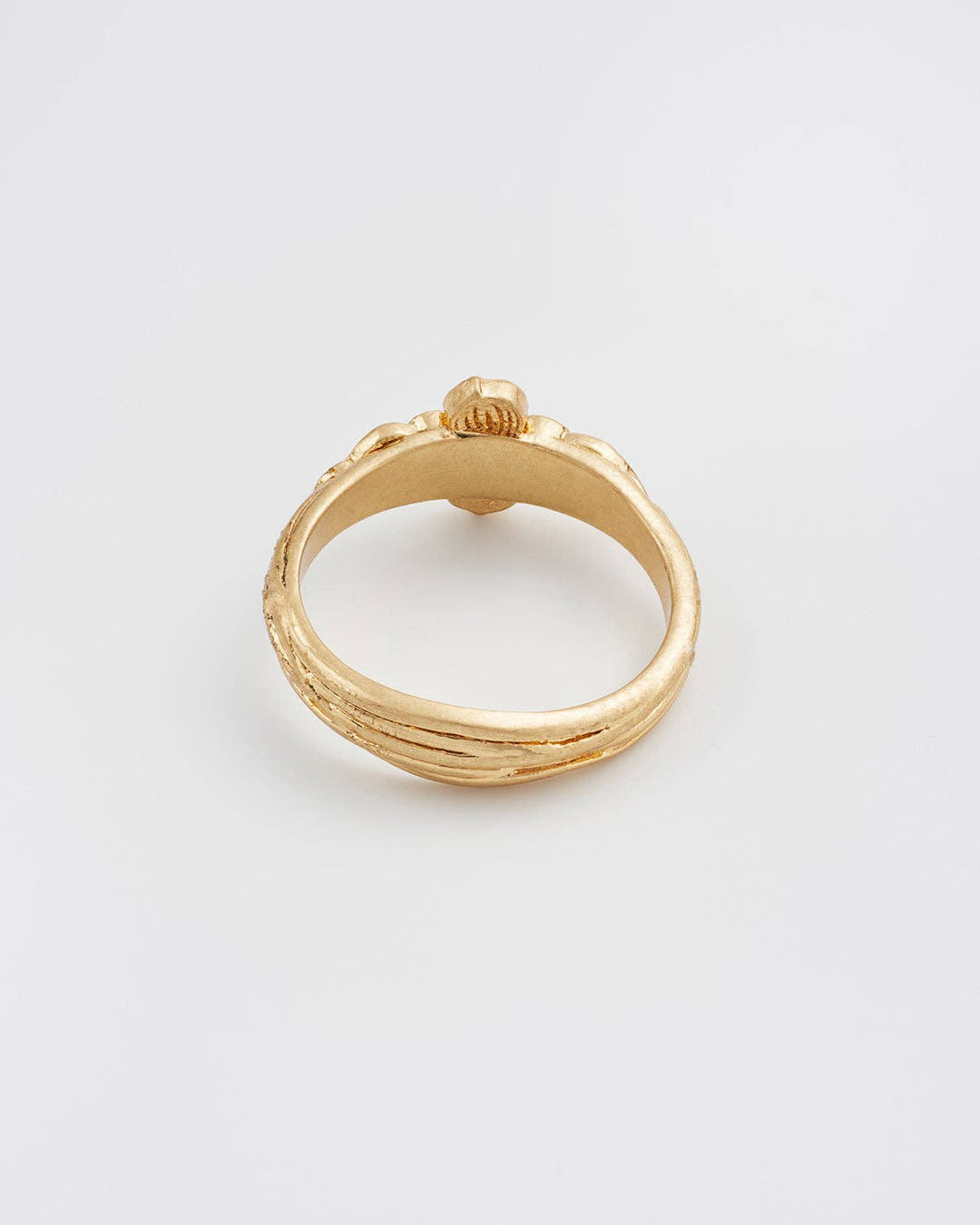 Poppy Anemone Gold Ring