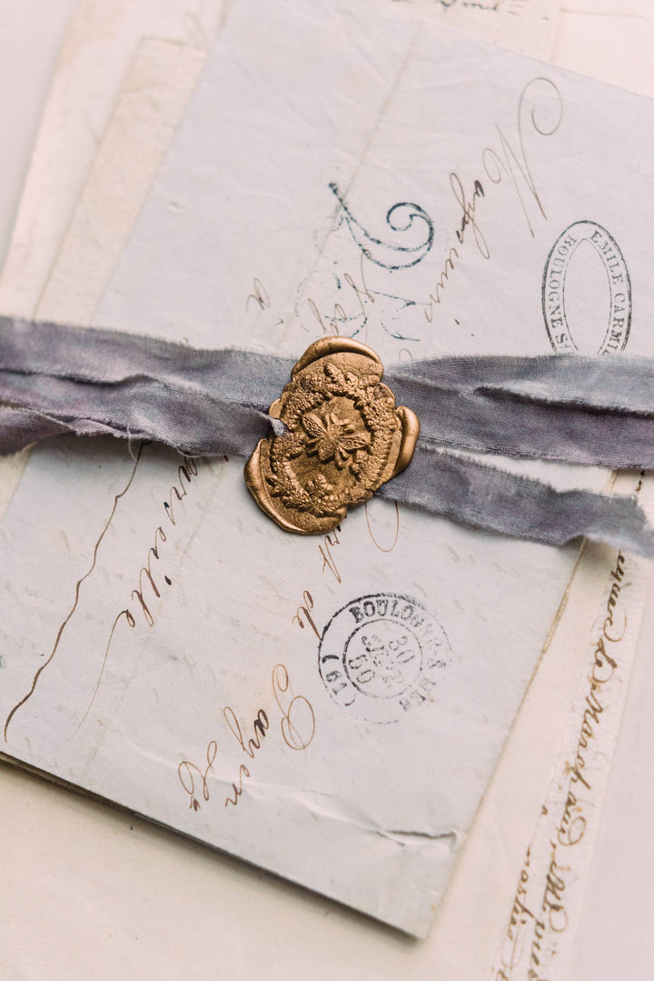 Gardenia Wax Seal Stamp