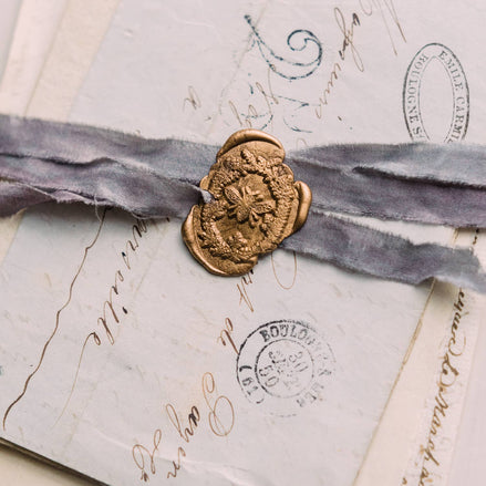 Gardenia Wax Seal Stamp