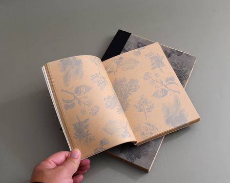 B5 Rough NoteBook: Botanical | Vintage Style Journal 7"x10"