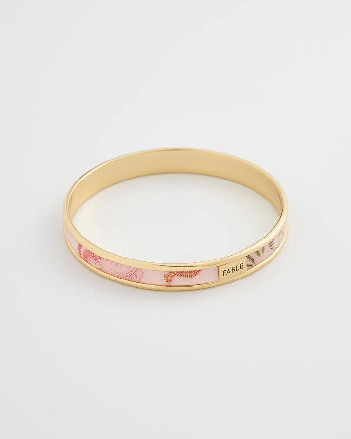 Whispering Sands Printed Bangle -Pink